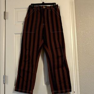 Big Bud Press Black and Brown Stripe Work Pants